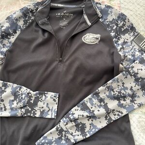 Colosseum Women’s Florida Gator Camo Quarter Zip